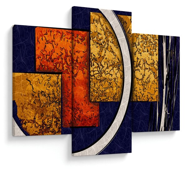 Obraz abstrakcie (90x60 cm)