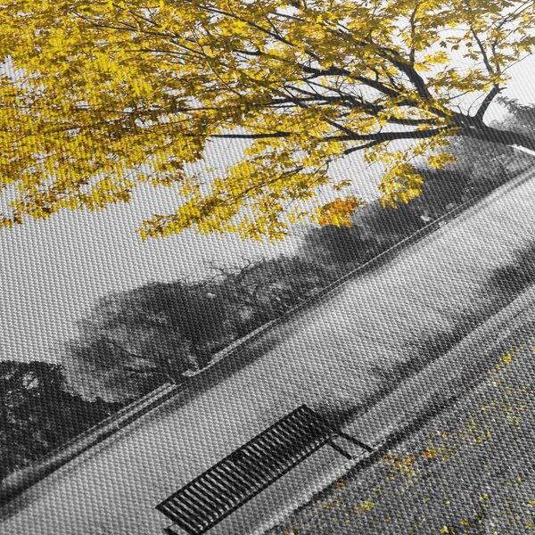 Obraz - Odpočinok v parku (120x50 cm)