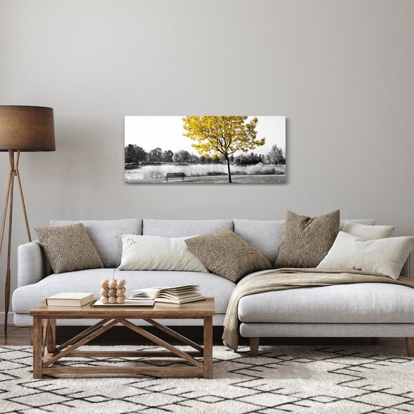 Obraz - Odpočinok v parku (120x50 cm)