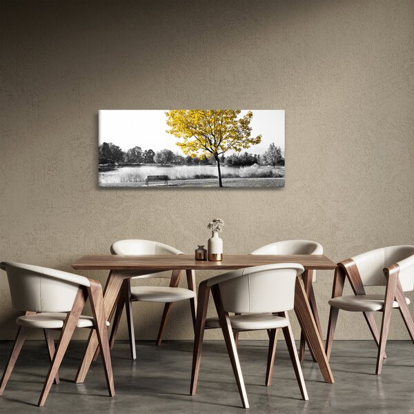 Obraz - Odpočinok v parku (120x50 cm)