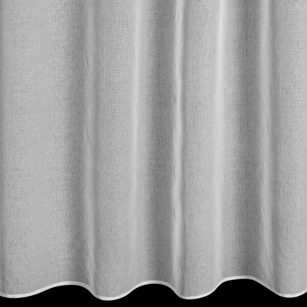 ZÁCLONA NA KRÚŽKOCH ROSALIE 140X250 CM BIELA