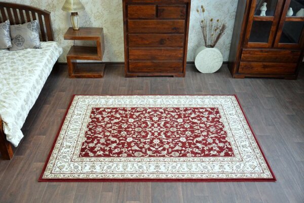 Koberec KLASIK 4174 d.red/d.cream