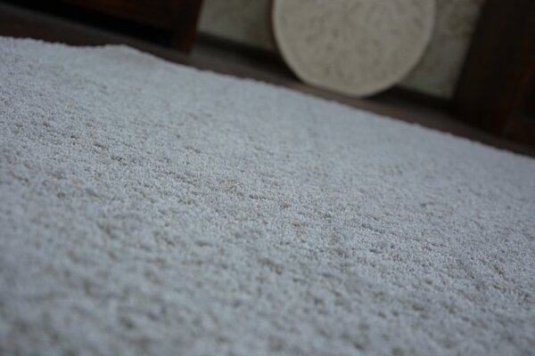 Koberec Micro fiber soft shaggy strieborný