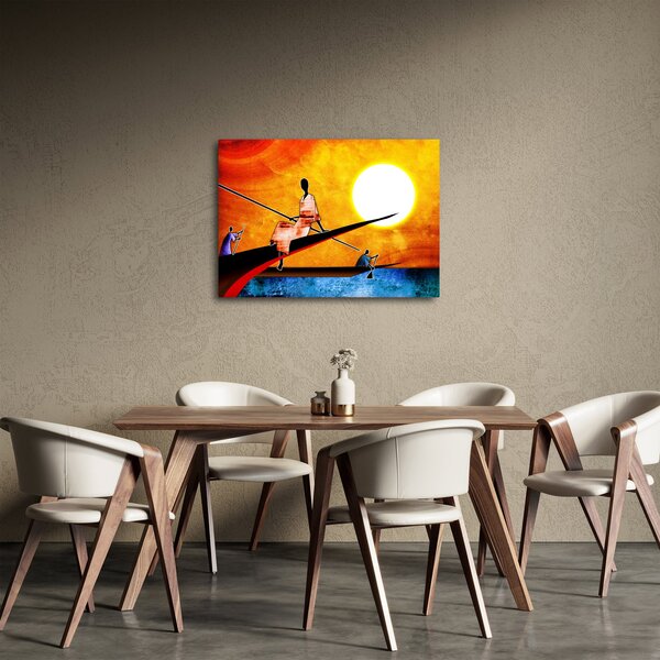 Obraz dobovej starovekej maľby (70x50 cm)