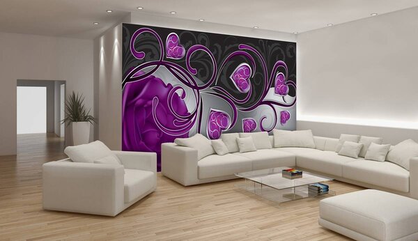 Fototapeta - Kvetinové umenie - abstraktné (152,5x104 cm)