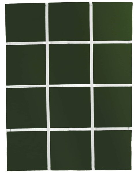 Bavlnená utierka Green Checkered
