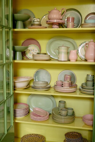 Kameninová misa na podstavci 70's Ceramics Bubble