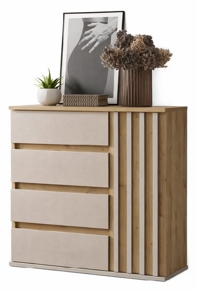 PREDSIEŇOVÁ STENA ESTER KAŠMÍR + DUB ARTISAN 120 cm