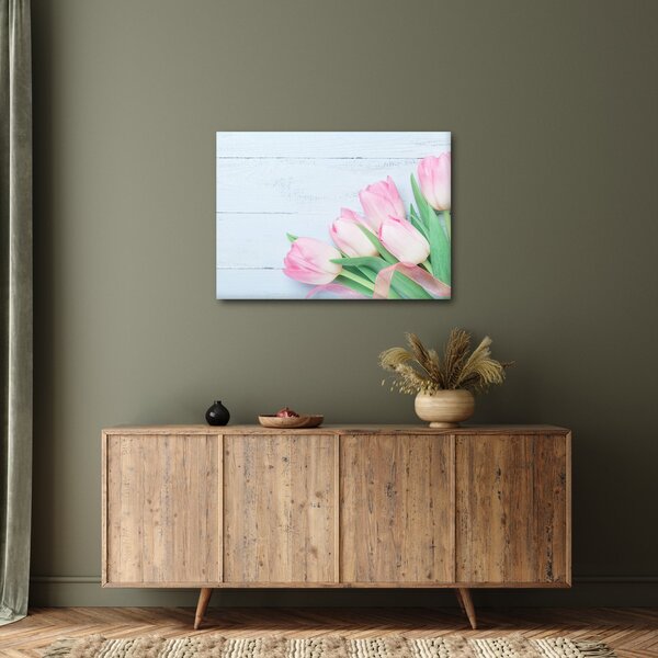 Obraz - Kytica tulipánov (70x50 cm)