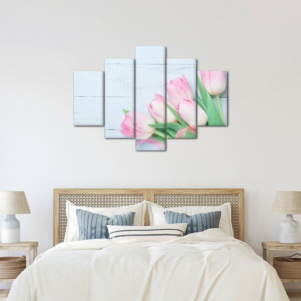 Obraz - Kytica tulipánov (150x105 cm)