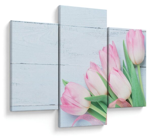 Obraz - Kytica tulipánov (90x60 cm)