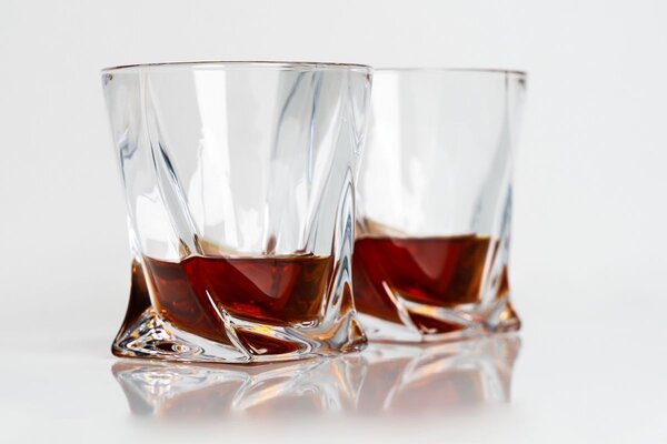 Bohemia Crystal Poháre na whisky Quadro 2K936/0/99A44/340ml ( set po 6 ks)
