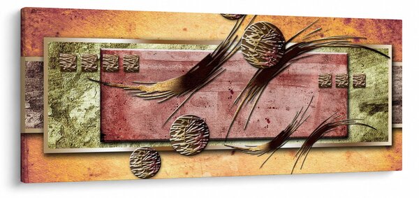 Abstraktný obraz (120x50 cm)