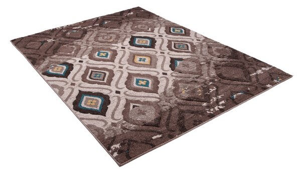 Koberec Sumatra H109A Geometric hnedý, tmavo béžový
