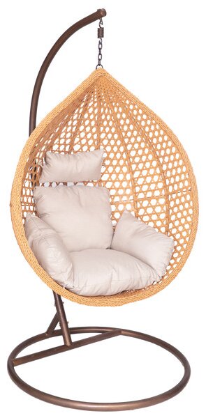 Závesné kreslo RELAX naturálne / béžové / hnedé FAT4804