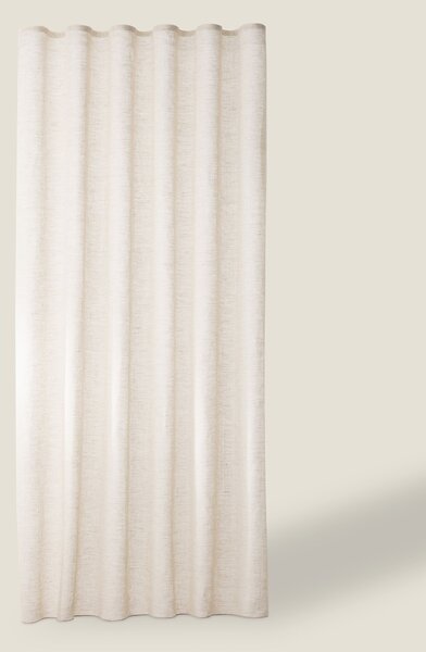 Zaves s riasením WAVE farba produktu béžová látka polopriehľadný, zapletaná, ľanová
