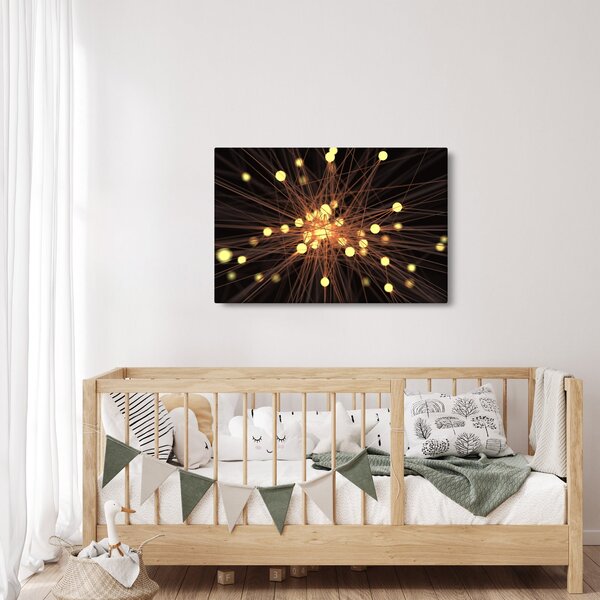 Obraz abstrakcie (90x60 cm)