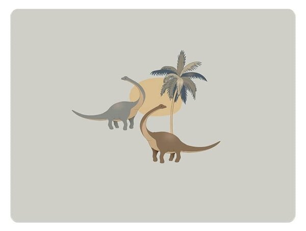 Detské prestieranie zo silikónu Dino