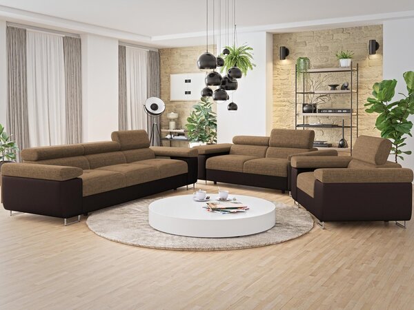 Mirjan24 Sedacia súprava Torezio 3+2+1, Dostupné poťahy: Flow 06 5903211367243