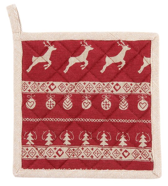 Chňapka - podložka Nordic Christmas - 20*20 cm - Clayre & Eef