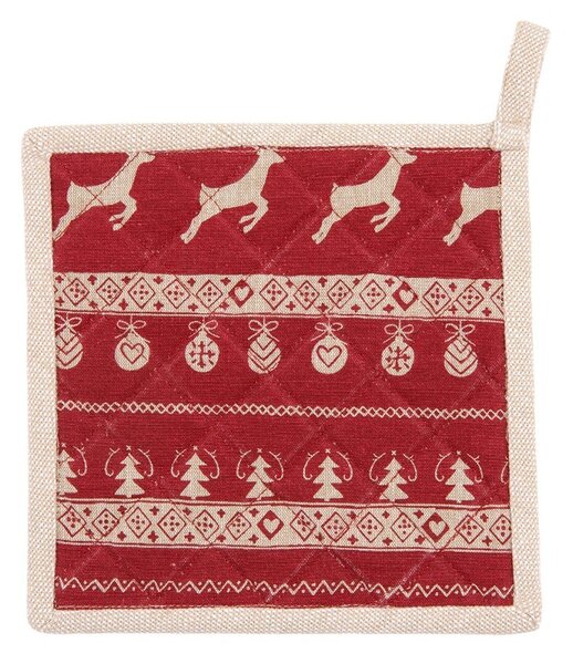 Chňapka - podložka Nordic Christmas - 20*20 cm - Clayre & Eef