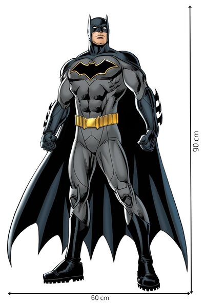 60x90cm Batman - textilná nálepka na stenu