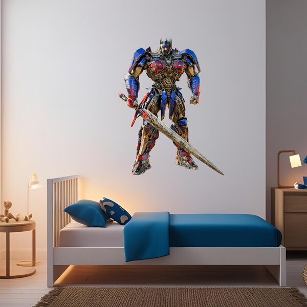 60x80cm Transformer - Optimus Prime - textilná nálepka na stenu