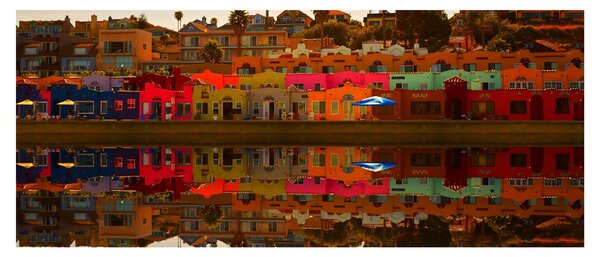 Obraz - Miesto pre letné kúpanie (120x50 cm)