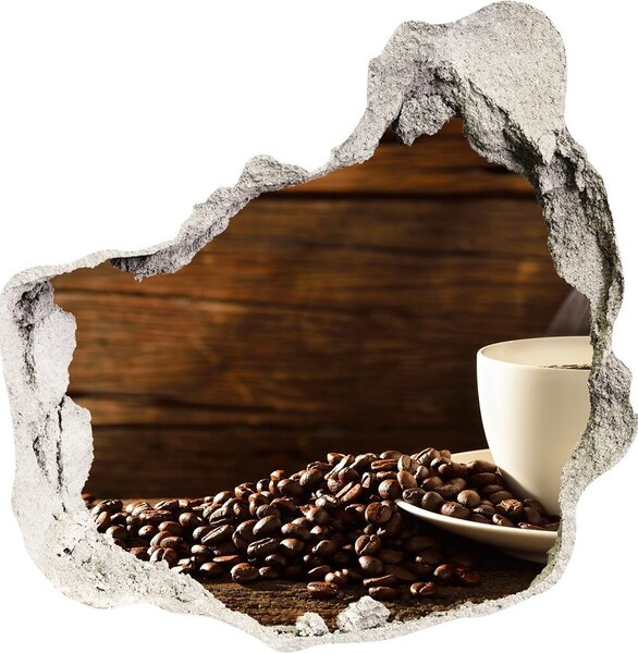 Fototapeta diera na stenu 3D Šálka kávy nd-p-54604060