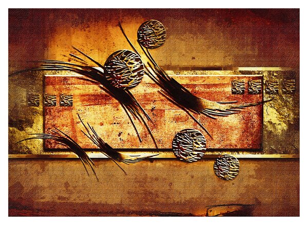 Obraz abstrakcie (70x50 cm)