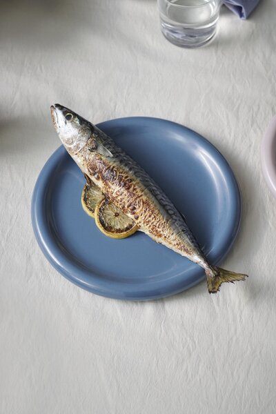 Tanier Barro Plate Dark Blue Ø 18 cm – set 2 ks