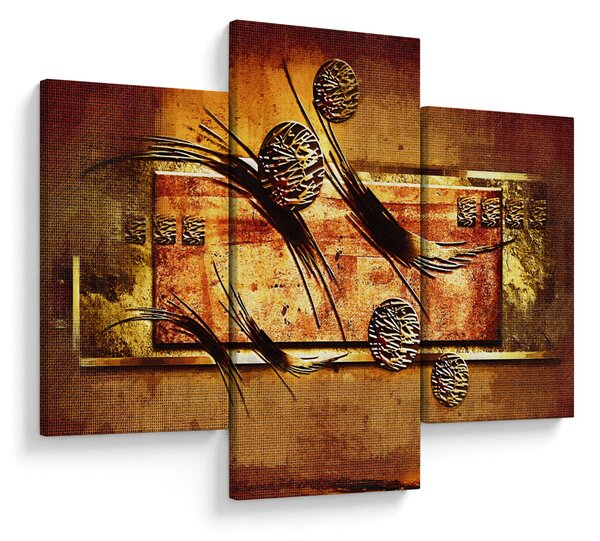 Obraz abstrakcie (90x60 cm)