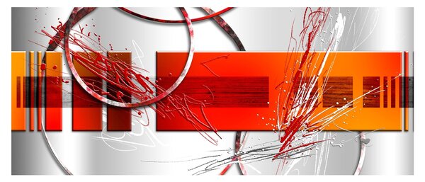 Abstraktný obraz (120x50 cm)
