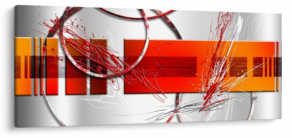 Abstraktný obraz (120x50 cm)
