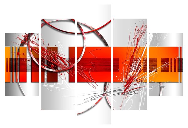 Abstraktný obraz (150x105 cm)