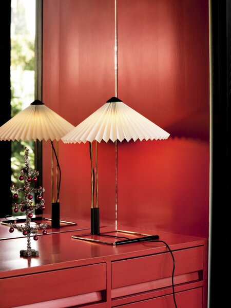 Stolná LED lampa Matin Polished Brass Base 300 White