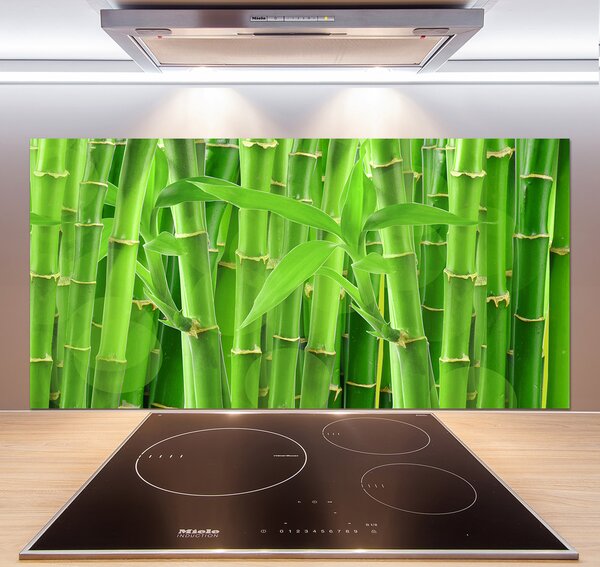 Sklenený panel do kuchyne Bambusy pl-pksh-120x60-f-36350386