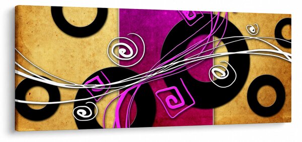 Obraz abstrakcie (120x50 cm)