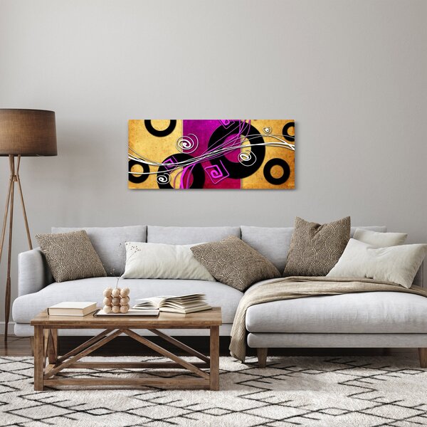 Obraz abstrakcie (120x50 cm)