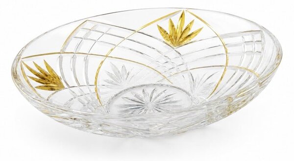 KRIŠTÁĽOVÁ MISA PRESTIGE MELODIA GOLD FAN 300MM