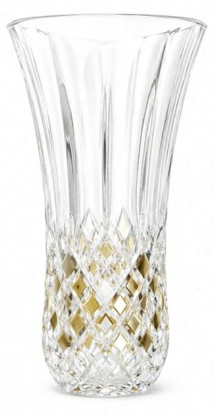 KRIŠTÁĽOVÁ VÁZA PRESTIGE OPERA GOLD 300MM
