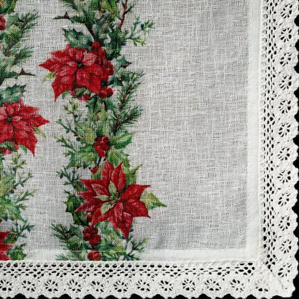 VIANOČNÝ BEHÚŇ NA STÔL XMAS5 40X140 CM VZOROVANÁ