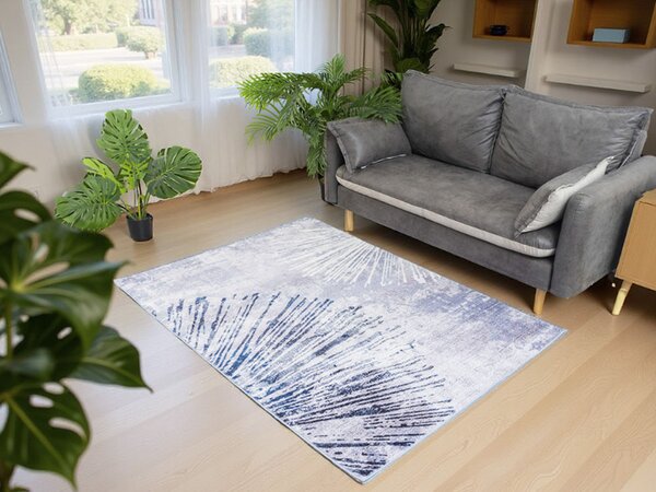 TZ Sivý vzorovaný obdĺžnikový koberec Roma Rozmer: 160x200 cm