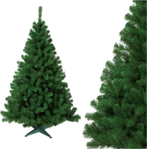 Umelý 3D vianočný stromček BOROVICA zelená 220 cm