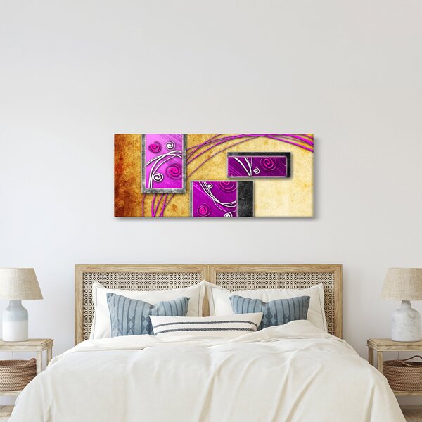 Obraz abstrakcie (120x50 cm)