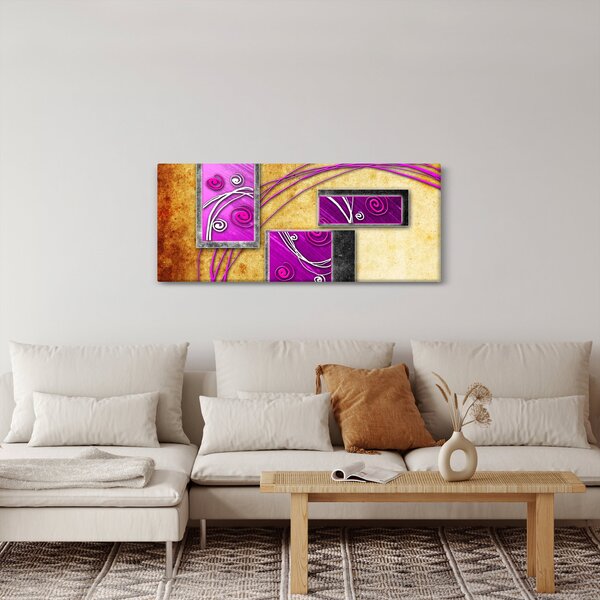 Obraz abstrakcie (120x50 cm)