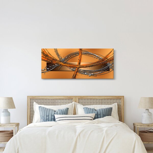 Abstraktný obraz (120x50 cm)