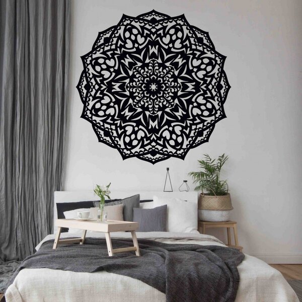 Drevená mandala na stenu - CIRCEL 4017 PR0373