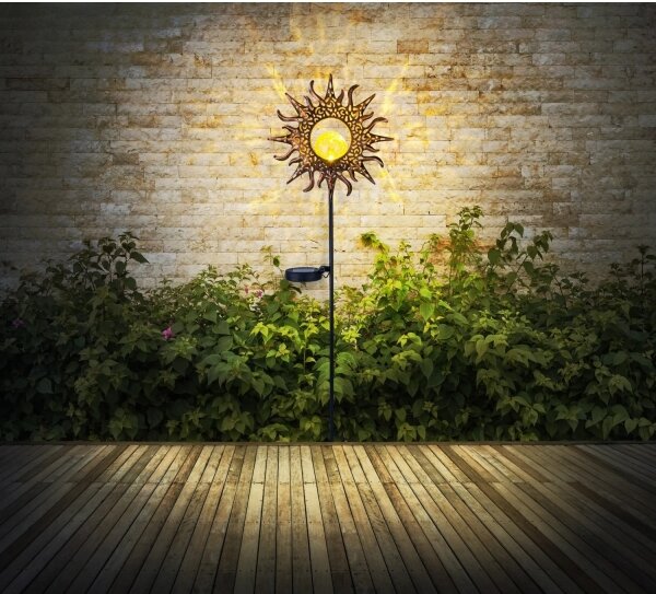 Globo 36533 - LED solárne svietidlo LED/0,06W/3,2V IP44 slnko