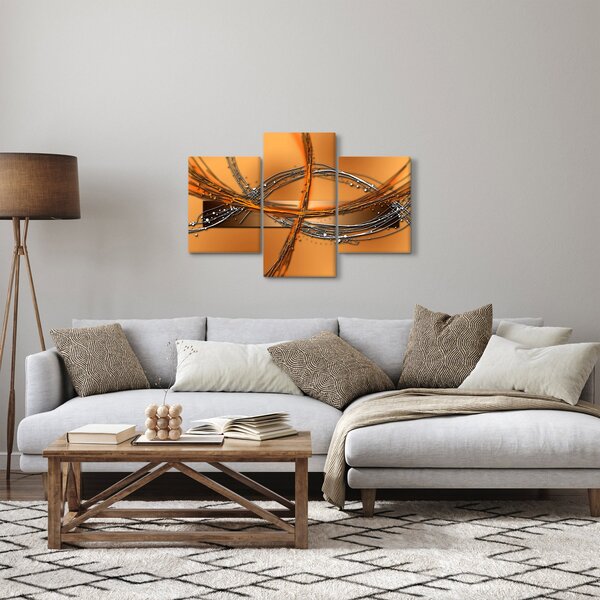 Abstraktný obraz (90x60 cm)